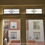 Kansas City Stained Glass Transom in Topeka