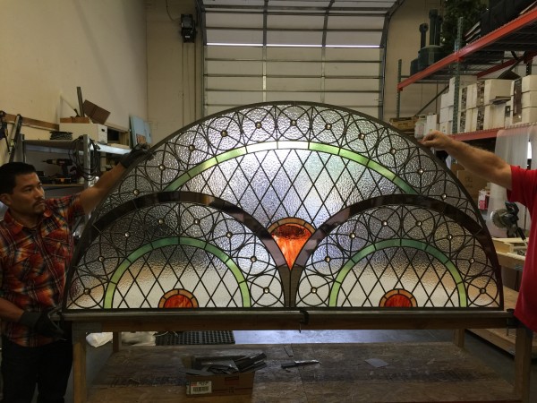 stained glass transom kansas city